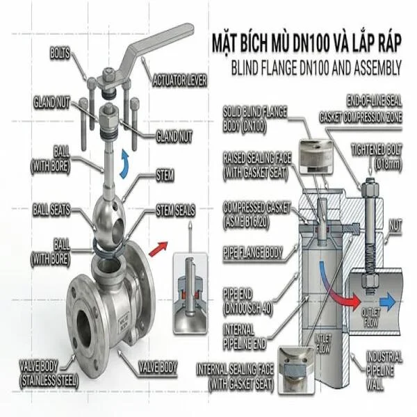 Stainless Steel Ball Valves: Cấu Tạo, Ưu Điểm Và Ứng Dụng Chuyên Sâu