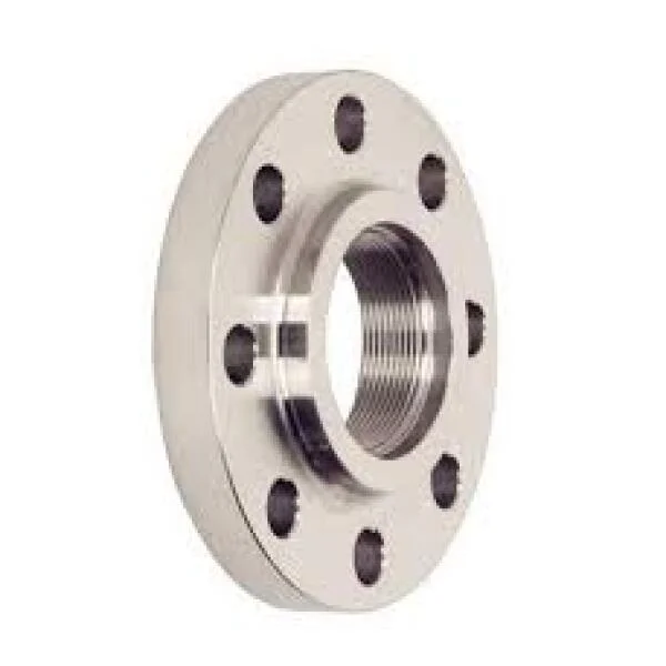 Threaded pipe flanges