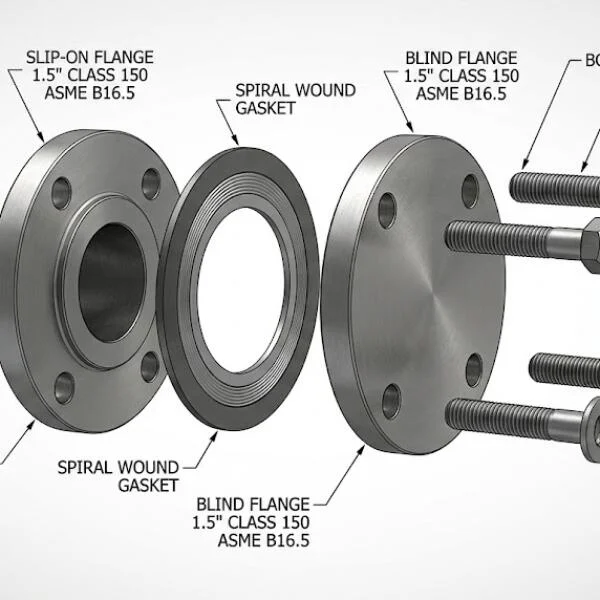Tìm hiểu 1.5 150 flange dimensions