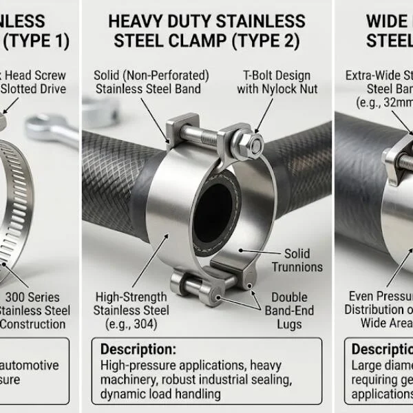 Cùm cổ dê inox là gì? Cấu tạo chi tiết