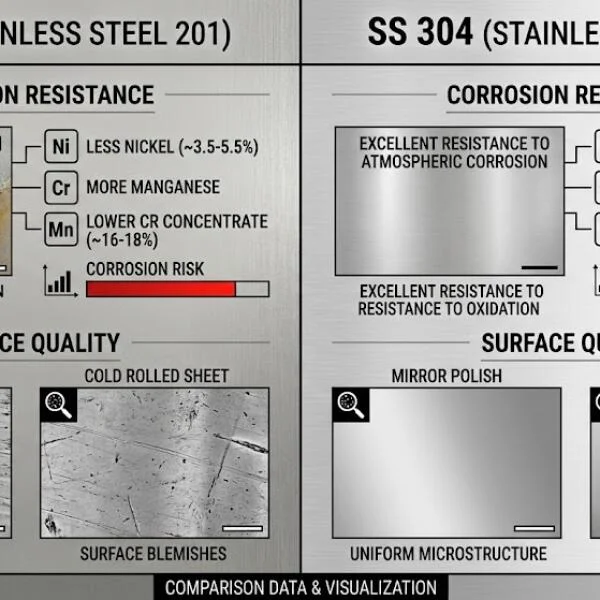 Giá inox 201 là gì?