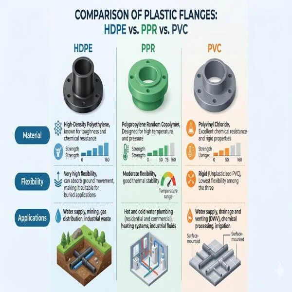 HDPE Flange Là Gì? Định Nghĩa Và Cấu Tạo Chi Tiết