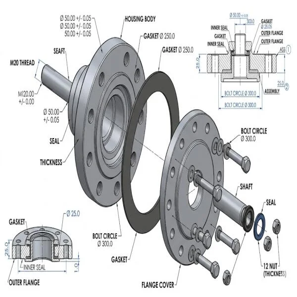 Housing Flange là gì? Định nghĩa và vai trò trong kỹ thuật