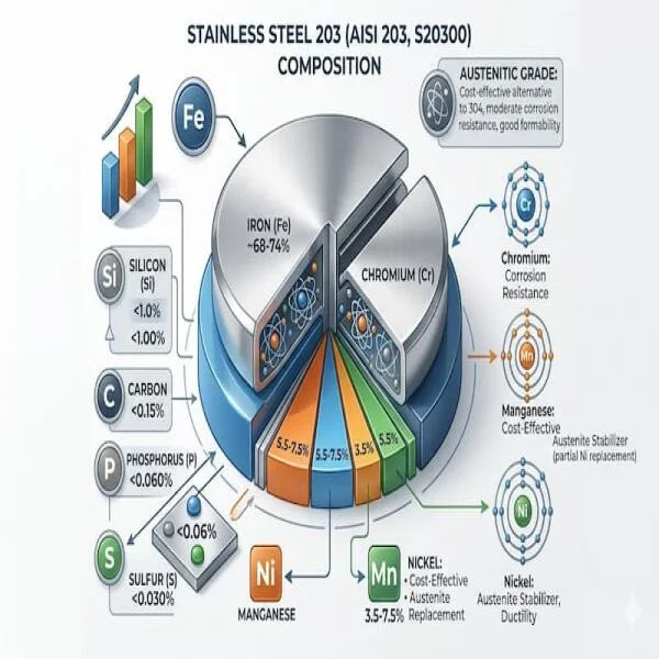 Inox 203 Là Gì? Phân Tích Chuyên Sâu Về Đặc Tính Và Ứng Dụng