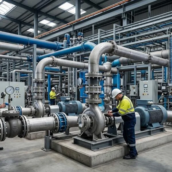 Mặt bích máy bơm là gì?