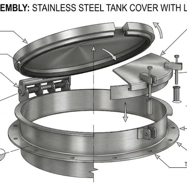 Kiến thức nền: Nắp bể nước inox là gì?