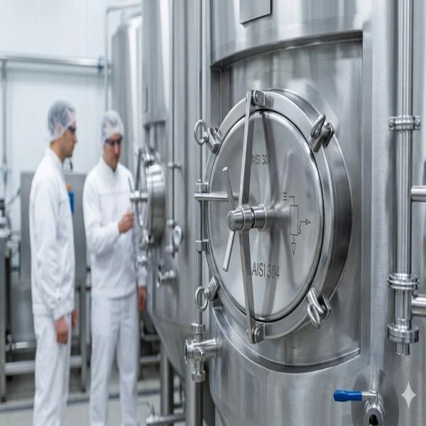 Nắp thăm inox 304 là gì? Định nghĩa và cấu tạo chi tiết