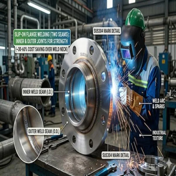 Slip On Flange Welding: Quy Trình Hàn, Cấu Tạo Và Cách Chọn Đúng