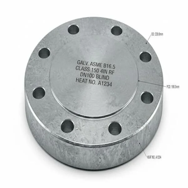 4 Blind Flange Là Gì? Giải Pháp Chặn Dòng Và Bảo Trì Đường Ống DN100