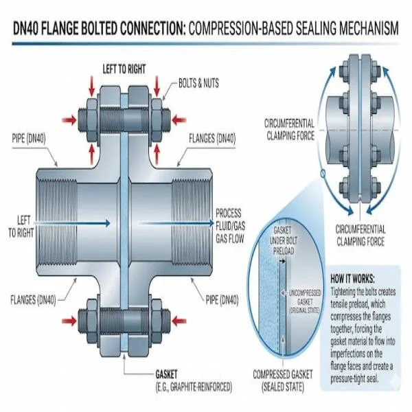 Flange DN40 Là Gì? Cẩm Nang Thông Số Và Kỹ Thuật Lắp Đặt Chuẩn Chuyên Gia