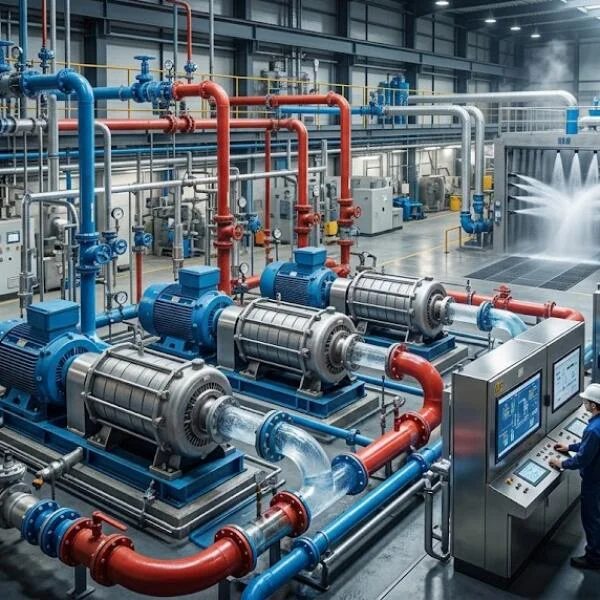 Hệ thống high pressure water pump