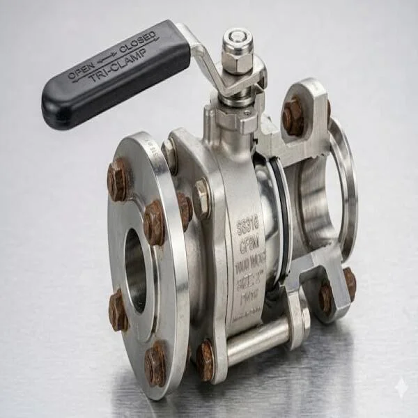 Khớp Nối Nhanh Clamp Inox: Giải Pháp Kết Nối Vệ Sinh Tối Ưu Cho Hệ Thống Công Nghiệp Hiện Đại