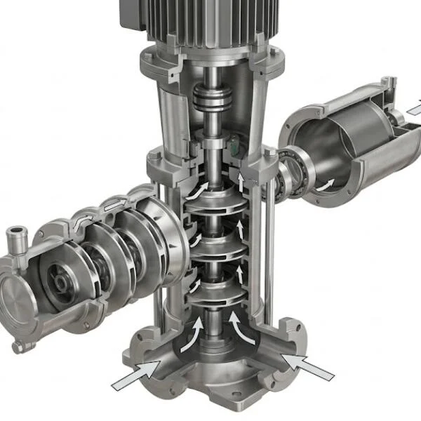 light vertical multistage centrifugal pump là gì?