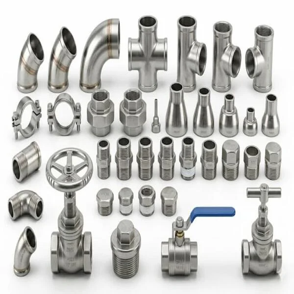 Linh Kiện Inox: Giải Pháp Phụ Kiện Cơ Khí Và Đường Ống Chịu Lực, Chống Ăn Mòn Vượt Trội