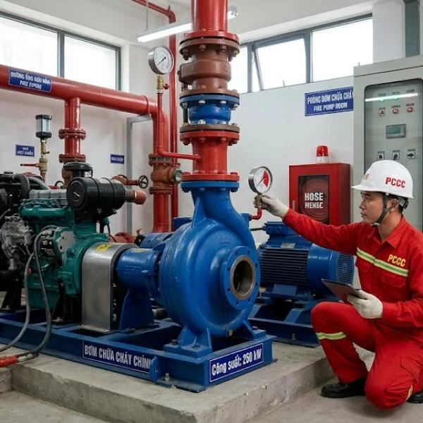 Phòng bơm chữa cháy là gì?
