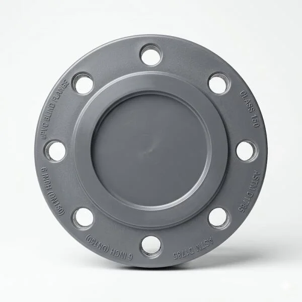 PVC Blind Flange Là Gì? Giải Pháp Bịt Kín Đường Ống Tối Ưu Và Tiết Kiệm