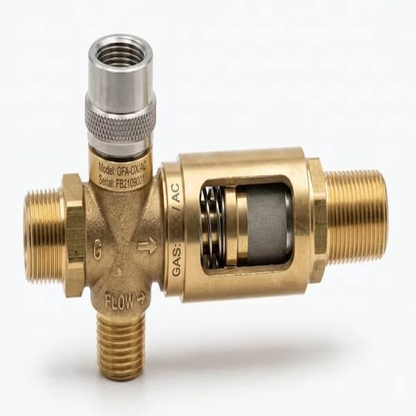 Van Chống Cháy Ngược Khí Gas: Giải Pháp An Toàn Thiết Yếu Trong Hệ Thống Hàn Cắt