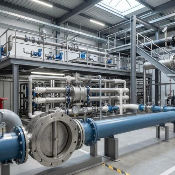 dual plate wafer check valve