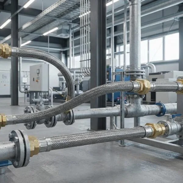 Tìm hiểu stainless steel flexible hose with brass fittings