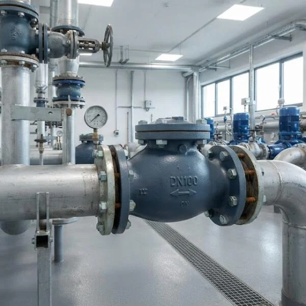 Ứng dụng van 1 chiều dn 100