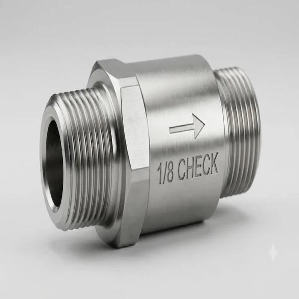 Cẩm Nang Kỹ Thuật: Hướng Dẫn Chọn Check Valve 1 8 Chi Tiết Và Chính Xác Nhất
