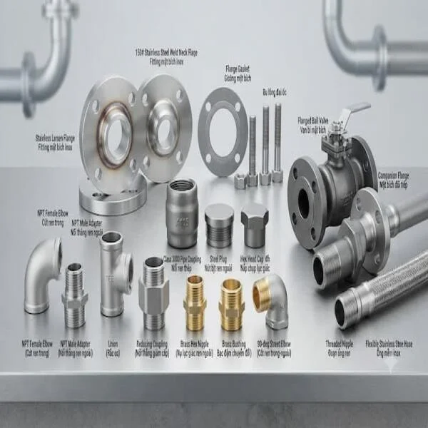 Fitting Van: Khái Niệm, Phân Loại Chi Tiết Và Hướng Dẫn Chọn Chuẩn Kỹ Thuật