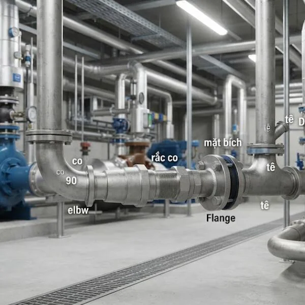 Tên gọi các loại phụ kiện ống nước