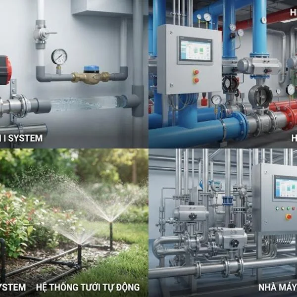 Van nước đóng mở bằng điện là gì?