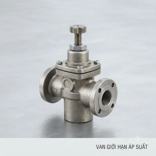 Van Giới Hạn Áp Suất Là Gì? Cấu Tạo, Nguyên Lý & Cách Chọn Chuẩn Kỹ Thuật