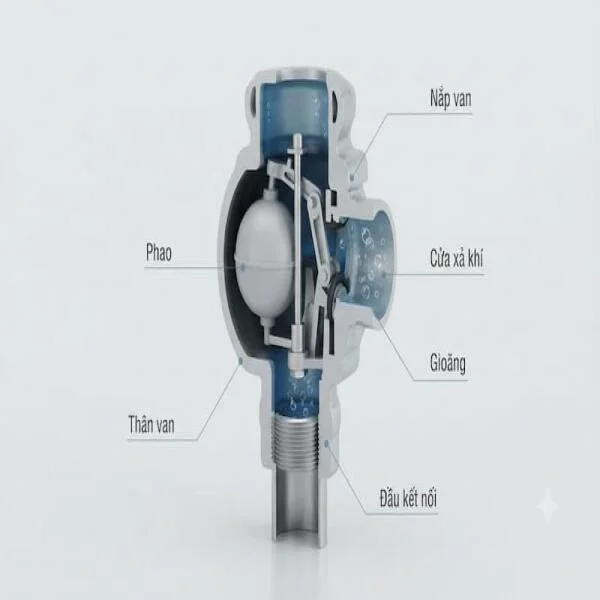 Van Xả Khí D25 Là Gì? Nguyên Lý, Phân Loại Và Hướng Dẫn Chọn Chuẩn Kỹ Thuật