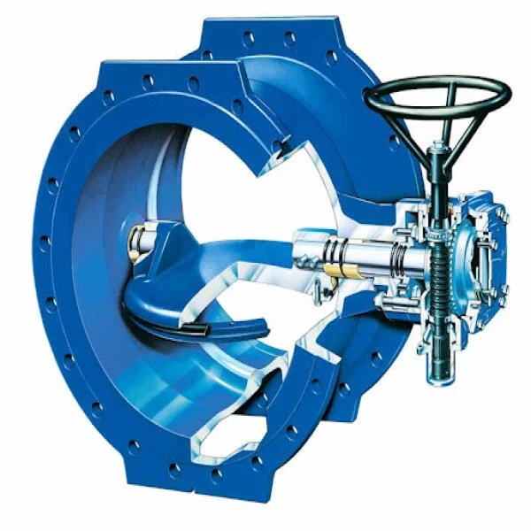 Flanged butterfly valve