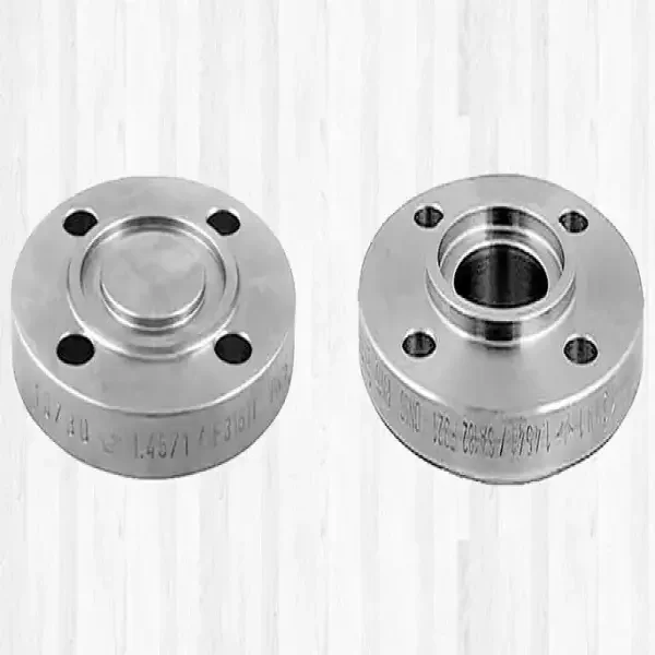 Male and female flange