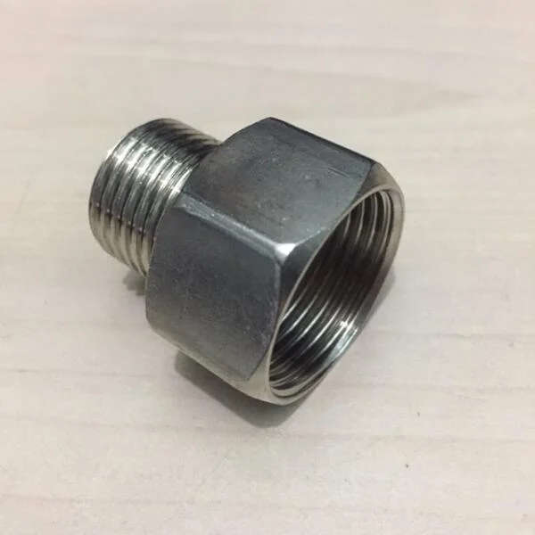Nối 2 đầu ren trong 21 inox