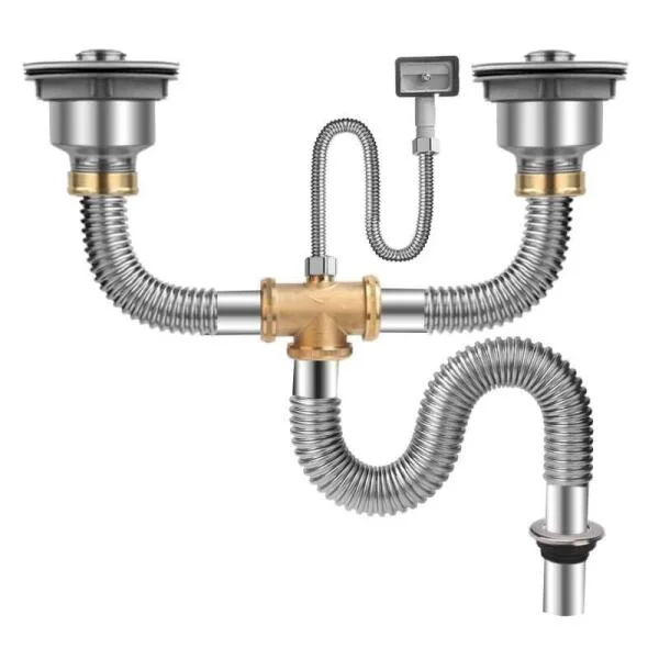 Ống xả bồn rửa chén inox