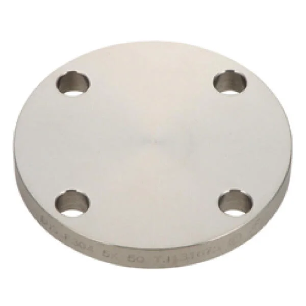 Stainless steel blind flange