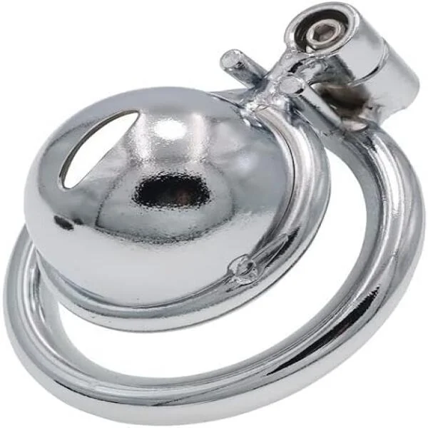 Stainless steel chastity ring