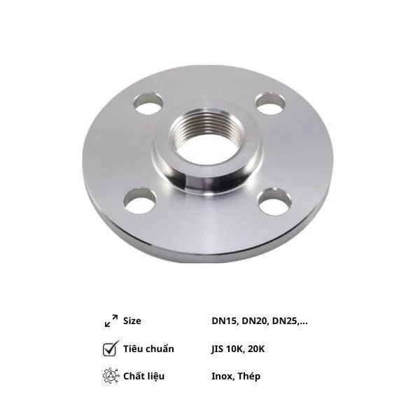 Tổng quan về mặt bích ren trong