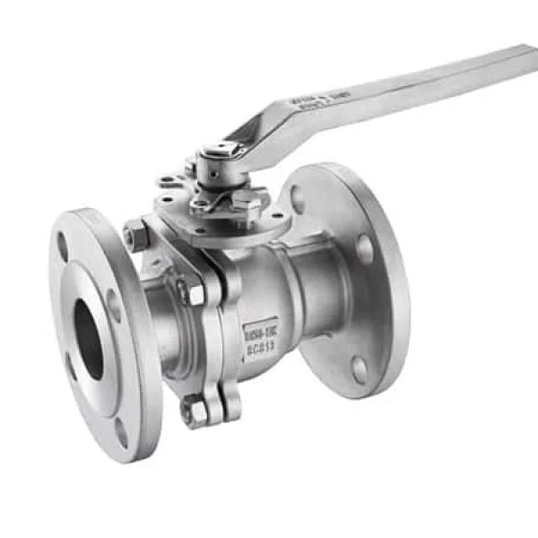 Van bi mặt bích inox