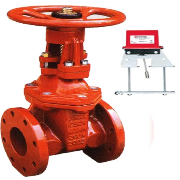 Van cổng có công tắc giám sát