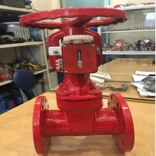 Van cổng kèm công tắc giám sát