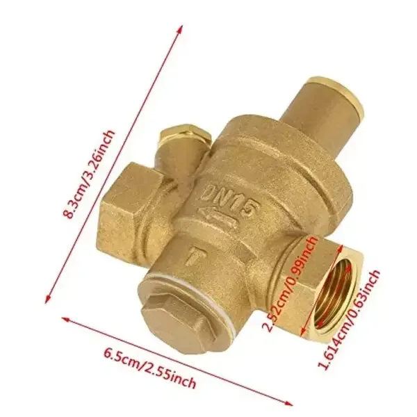 Van điều áp nước phi 21