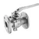 Van bi mặt bích inox