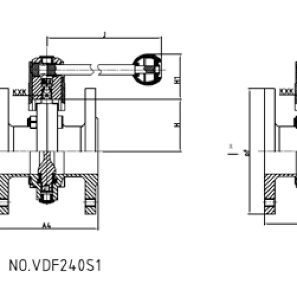 donjoy-food-grade-stainless-steel-clamped-type-electric-sanitary-butterfly-valve-picture-5