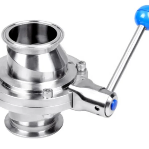 donjoy-stainless-steel-manual-clamp-butterfly-valve-with-pull-handle-picture-1