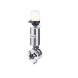 donjoy-316l-food-grade-pneumatic-double-butterfly-valve-with-c-top-for-fluid-picture-9