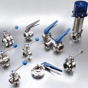 Sanitary-pneumatic-manual-butterfly-valve-RD-1-picture