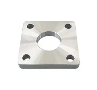 Stainless steel square flange (2)