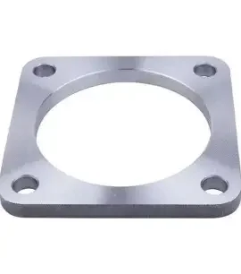 Stainless steel square flange (3)