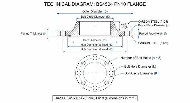 Hình ảnh minh hoạ phân loại bích bs4504 pn10