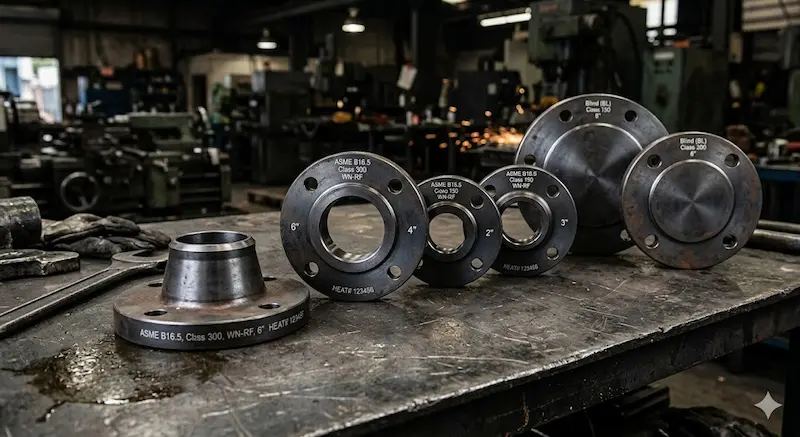 Giới thiệu Carbon steel forged flanges